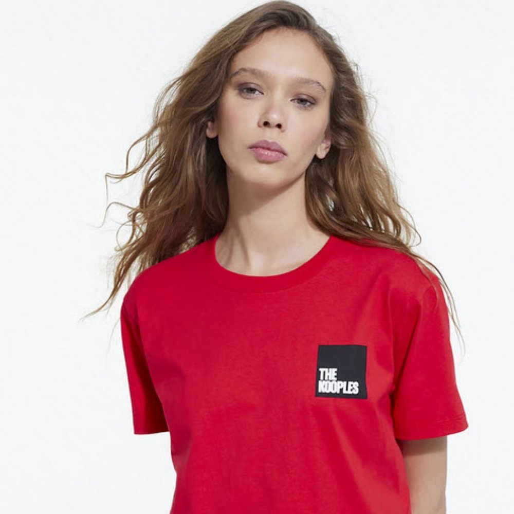 The Kooples Red Cotton T-Shirt